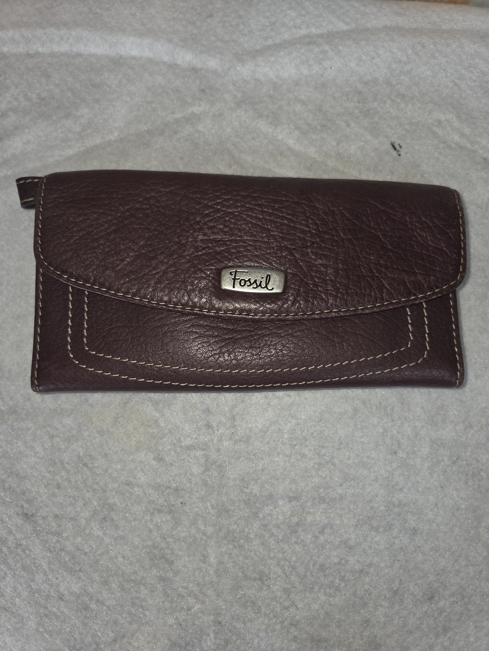 Fossil Y2k Women's Leather Wallet - Brown